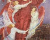 The Red Cross (allegory of Flanders war graves) - 艾弗林·德·摩根